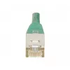 EXERTIS CONNECT cabo de patch Cat.6 F/UTP, verde, 3,0 m, Slimline Snagless, RJ45 842302