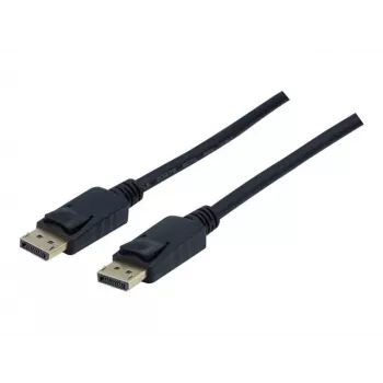 exertis Connect cabo DisplayPort 1m preto DP 1.1 ficha para ficha 127000