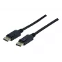 exertis Connect cabo DisplayPort 1m preto DP 1.1 ficha para ficha 127000