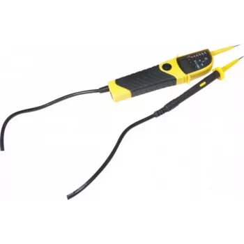 EXERTIS CONNECT detetor de tensão com visor LCD e indicador de alta tensão, 12-600V AC/DC 045076