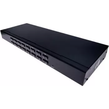 Comutador KVM USB/PS/2 de 16 portas EXERTIS CONNECT com OSD e acesso remoto IP 66310