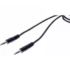 Cabo de áudio estéreo de 3,5 mm EXERTIS CONNECT ficha macho para ficha macho 1,5 m preto 108569