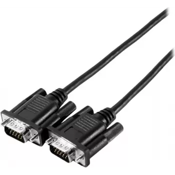 Cabo de monitor SVGA Eco EXERTIS CONNECT, D-Sub HD de 15 pinos macho-macho, 10,0 m, preto 117740