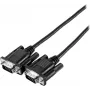Cabo de monitor SVGA Eco EXERTIS CONNECT, D-Sub HD de 15 pinos macho-macho, 10,0 m, preto 117740