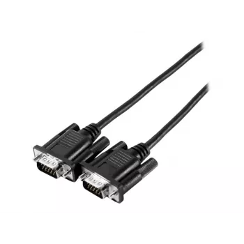 Cabo de monitor SVGA Eco EXERTIS CONNECT, D-Sub HD de 15 pinos macho-macho, 10,0 m, preto 117740