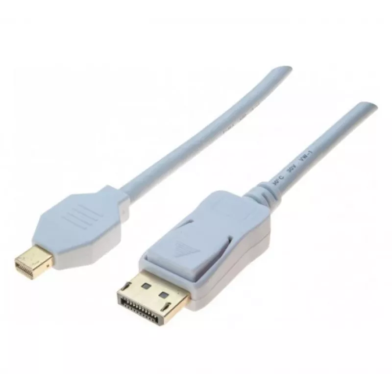 Cabo adaptador DisplayPort para Mini DisplayPort EXERTIS CONNECT 2,0 m 128002