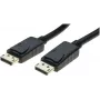 Cabo DisplayPort 1.1 EXERTIS CONNECT, ficha DisplayPort macho para macho, 10 m, preto EXC128057