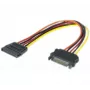 Cabo de extensão de alimentação SATA EXERTIS CONNECT, ficha SATA macho para conetor SATA fêmea, 0,2 m 147564