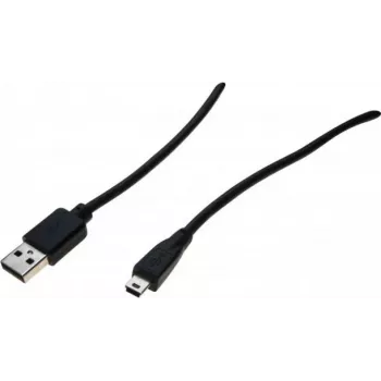 Cabo USB 2.0 Exertis Connect, ficha USB-A macho para ficha Mini-USB Type-B macho, 5,0 m, preto 532418