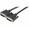 Cabo de monitor DVI-D Single Link EXERTIS CONNECT, ficha 18+1 pinos macho para macho, 1,8 m, preto 127475