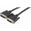 Cabo de monitor DVI-D Single Link EXERTIS CONNECT, ficha DVI-D 18+1 pinos para ficha DVI-D, 3,0 m, preto 127480
