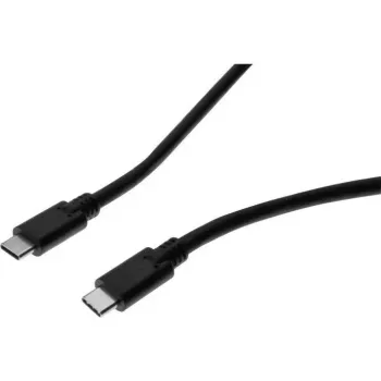 Cabo EXERTIS CONNECT USB 3.2 Gen 2x2 20 Gbps / 240W USB-C para USB-C, preto, 1,5 m (532650)