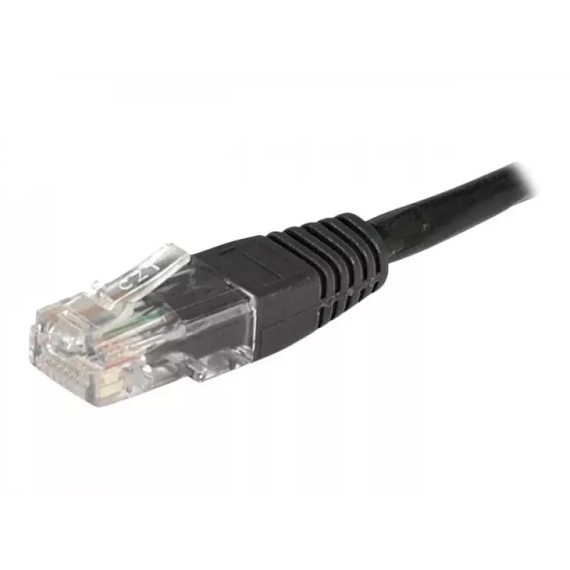 Cabo de rede Dexlan RJ45 U/UTP CAT6 5 m Cat6 U/UTP (UTP) preto (246776)
