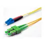 Cabo de patch de fibra ótica OS2 duplex Ekivalan LC/SC APC, 9/125 µm, amarelo, 3 m COZ008DALC2SJ0030A