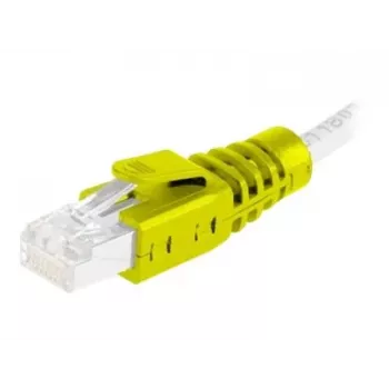 Manga de proteção anti-dobraba RJ45 EXERTIS CONNECT, amarela, pack de 10 (253016)