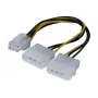Cabo adaptador de alimentação EXERTIS CONNECT Molex para PCI-E, 25 cm 146691