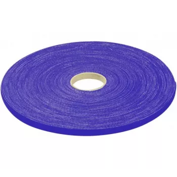 Fita de velcro EXERTIS CONNECT, 16 mm x 20 m, azul (629424)