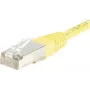 Cabo de patch Cat.6 F/UTP EXERTIS CONNECT, amarelo, 10 m, proteção anti-dobraba slim 245560