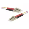 Exertis Connect Cabo de rede de fibra ótica OM4 LC Duplex para LC Duplex UPC, Violeta Erika, 7m 392785