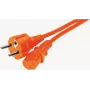 EXERTIS CONNECT Cabo de alimentação, Schuko para IEC C13, Laranja, 1,8 m 808073