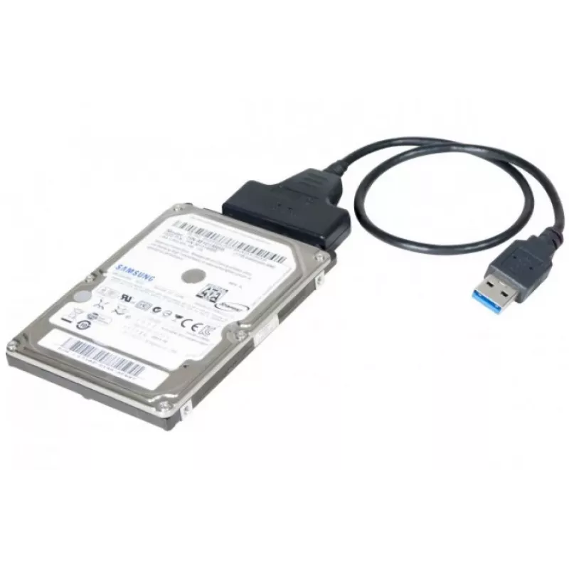 Exertis Connect 508305 Adaptador USB 3.0 para SATA para SSD/HDD de 2,5 polegadas, preto