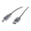 Exertis Connect Cabo USB 2.0 ficha USB-A para ficha USB-B 1,0m cinzento 532407