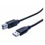 Exertis Connect Cabo USB 3.0 ficha Type-A para ficha Type-B, 0,5 m, preto 532463