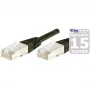 EXERTIS CONNECT Cabo de patch exterior à prova de água Cat6 F/UTP, preto, 50m 845050