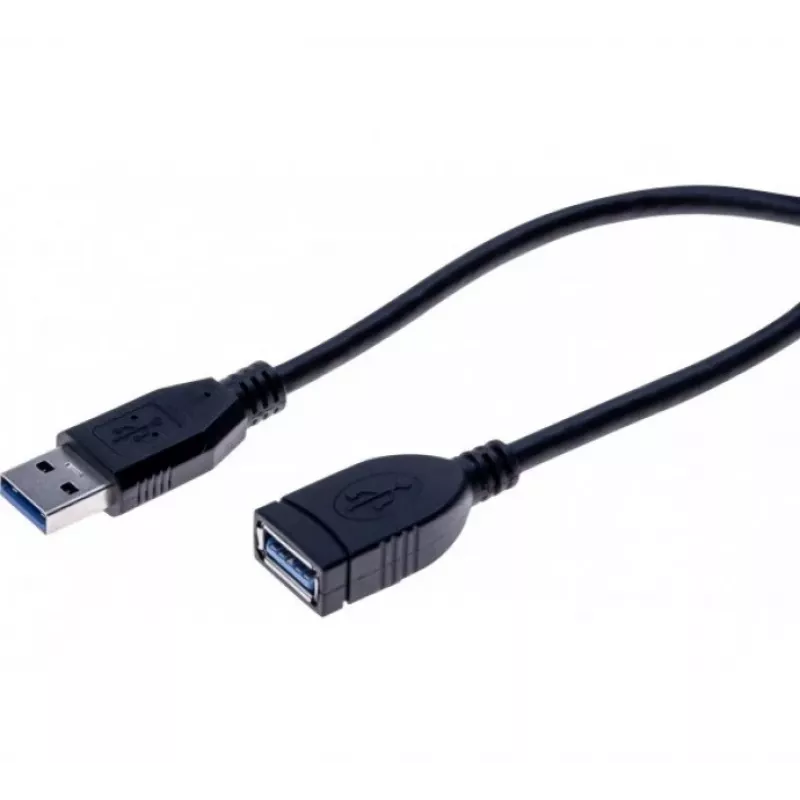 EXERTIS CONNECT Tecline 532462 Cabo USB 3.2 Gen 1, USB-A para USB-B, 3 m, preto