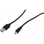 Exertis Connect Cabo USB 2.0 - ficha USB-A para ficha Mini-USB Type-B - 1,5 m - preto 532515