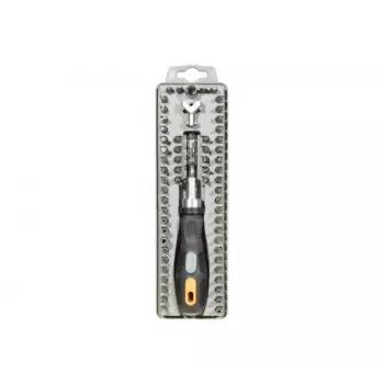 Conjunto de chaves de fendas com catraca EXERTIS CONNECT de 62 peças com bits e maleta de armazenamento 815604