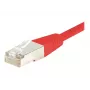 Cabo de patch EXERTIS CONNECT Cat6 F/UTP, vermelho, 30 m 853343