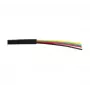 Cabo telefónico exertis Connect a granel 100m preto 610401