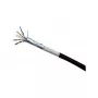 Cabo de patch exterior impermeável EXERTIS CONNECT Cat.6 F/UTP, 15 m, preto 845045