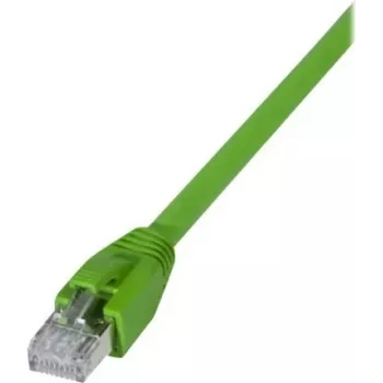 Cabo de patch industrial Cat.6A S/FTP EXERTIS CONNECT, 10 m, verde 854299