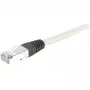 Cabo de patch CAT 6 S/FTP Exertis Connect, ficha RJ-45 para ficha RJ-45, 3,0 m, isento de halogéneos, cinzento 851316