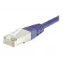 Cabo de rede Cat.6 F/UTP EXERTIS CONNECT, violeta, 15 m, Slim Snagless Boot 853340