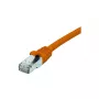 Exertis Connect 854427 Cabo patch Cat.6 F/UTP, 15 m, laranja, PoE, livre de halogéneos