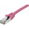 Cabo de rede Cat 6 F/UTP EXERTIS CONNECT, PoE, LSZH, rosa, 5 m, RJ45, Snagless 854436