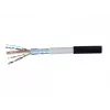 Cabo de rede CAT.6 F/UTP à prova de água para exterior EXERTIS CONNECT, 5 m, preto 845042