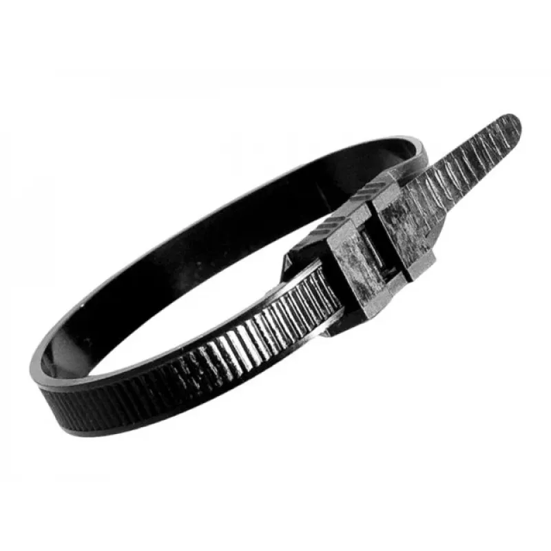Abraçadeiras industriais EXERTIS CONNECT 235 x 9 mm, nylon preto, pack de 100 620626