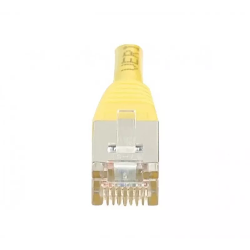 Exertis Connect 853353 Cabo patch Cat.6 F/UTP, 50 m, amarelo, proteção de curvatura fina