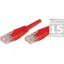 EXERTIS CONNECT Cabo de rede Cat.5e U/UTP, vermelho, 5,0 m, slim snagless boot 853946