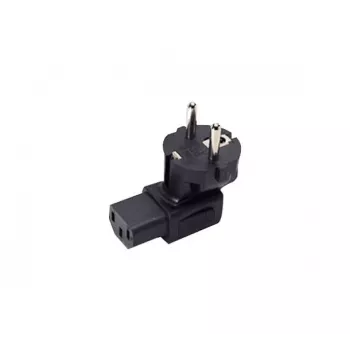 Exertis Connect 809068 Cabo de alimentação CEE 7/7 para IEC C13, 1,8 m, preto
