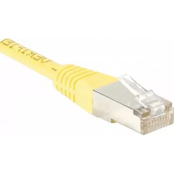 Exertis Connect 854103 Cabo de rede Cat5e F/UTP (FTP), 0,5 m, amarelo