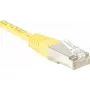 Exertis Connect 854103 Cabo de rede Cat5e F/UTP (FTP), 0,5 m, amarelo