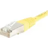 Exertis Connect 854103 Cabo de rede Cat5e F/UTP (FTP), 0,5 m, amarelo