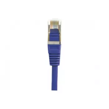 EXERTIS CONNECT Cabo de rede Cat.6 F/UTP, violeta, 50 m, proteção de curvatura slim 853356