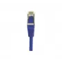 EXERTIS CONNECT Cabo de rede Cat.6 F/UTP, violeta, 50 m, proteção de curvatura slim 853356