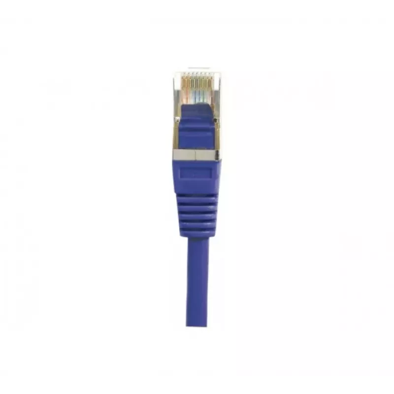 EXERTIS CONNECT Cabo de rede Cat.6 F/UTP, violeta, 50 m, proteção de curvatura slim 853356